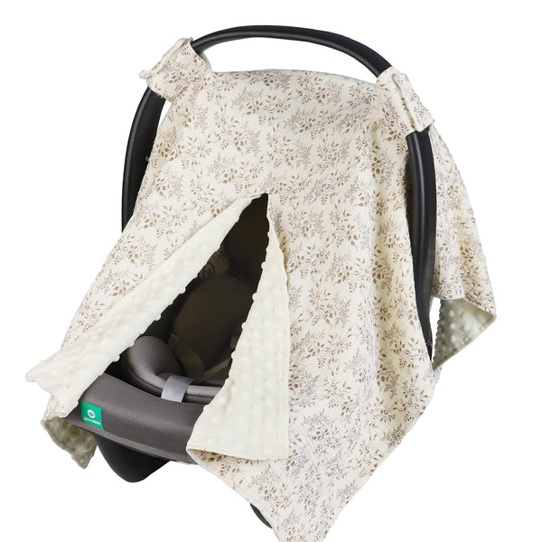 YOQIE 2-in-1 Baby Car Seat Cover & Canopy | Mom Nursing Cover, Easy