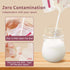 Breastfeeding(8 120pcs,BPA Breastmilk Storing Bags,Disposable Self Standing No-Leak Milk Storage Pouches,Temp-Sensing