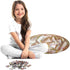 Bgraamiens Puzzle - Flowing Rainbow Lines - 1000 Pieces Round Color Challenge Jigsaw Puzzles for All