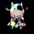 11' Hopearl LED Musical Stuffed Smile Cow Light up Singing Plush Toy Adjustable Volume Lullaby Animated Soothe Birthday