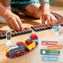 SANANT 2 1 Set 4-8, Set Playset 3 4 5 6 7 8+ in DIY Tracks Electric Train Toy for Kids Ages Train Tracks & Car Tracks