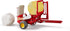 02122 Bruder Bale Wrapper with Yellow and White Bales (Color May Vary)