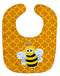 Bee on Quatrafoil Baby Bib