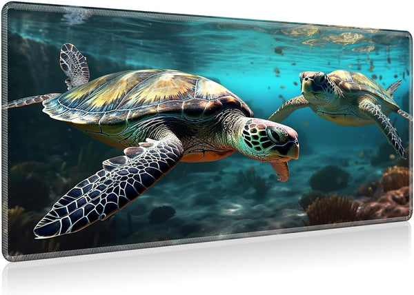 TCG Card Mat Playmat Mouse Pad, 23.6 x 13.8 Inch Game Mat for MTG RPG CCG Trading Card Games, Perfect for Table Mat
