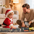 Novaluki Set 4-8, 3 4 5 6 7 8 Remote Control Train Toys with Smoke, Light and Sound, Christmas Electric Train for Kids