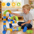 Set 3-8, 124PCS(36Track +1 3D Fortand Electric Train Flexible Racetrack for Kids Train) Train Track Gravity-Defying