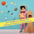 Planets Stress Ball Flashcard & Wall Decal Stickers, Solar System Toys for Kids, Planet Toys for Kid Party Favors