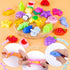 120 Pack VISCOO Squishy Toys, Easter Basket Stuffers, Mochi Squishy Bulk Party Favors for Kids, Treasure Box Toys