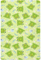 CHUROUSY Frogs and Dragonfly Crib Sheets Cute Cartoon Frog Mosquitoes Flower Mattress Cover