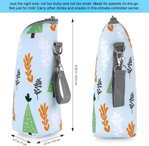 Insulated Baby Bottle Cooler Bag for Nursing Moms - Perfect for Daycare & Travel