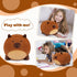 Capybara Plush Toys - 12'' Soft Plush Capybara Pillow, Cute Stuffed Toy, Doll Gift for Kids Girls Boys