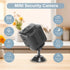 ZHENHAN 24/7 Mini Camera Wireless Indoor Security Camera with Night Vision: Motion Detection, Dual Storage (Cloud/SD)