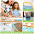 37PCS Sets Set 3 8 Kids Cooking Real, Kids Cooking and Baking Gift with Storage Case Timer Kid Safe Knives Cutting