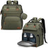 Backpack, Backpack DERJUNSTAR Diaper Bag Large Baby Bag with Changing Pad, Thick Padded Back & Straps, Laptop
