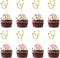 Amosfun 24 Pcs Nurse Cupcake Toppers, Medical Nurse Themed Birthday Party Cake Decorations Supplies