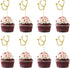 Amosfun 24 Pcs Nurse Cupcake Toppers, Medical Nurse Themed Birthday Party Cake Decorations Supplies