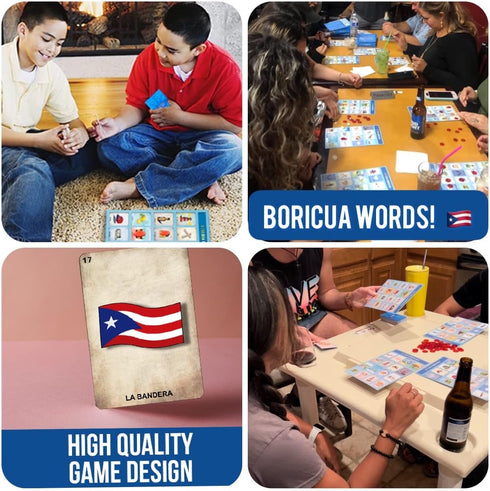 (3rd SJ Entertainment Puerto Rico Bingo: Lotera Boricua Edition) Bilingual Puerto Rican Party Game Collectible