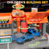 Playsets, Playset, 1:64 Toy Cars Toy Car Wash for Kids, Activity Drivers Scale Car, Parking lot with Track, Foam