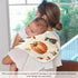 YETTASBIN Pumpkin Bird Muslin Baby Burp Cloth, Super Soft Absorbent Cotton Burp Rag Baby Bibs Feeding Cloth for Newborn