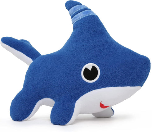 Tezituor Baby Shark Dog Plush Toy, 15'' Shark Puppy Stuffed Animal, Shark Dog Toy