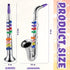 Set 2 Amylove of Toy Saxophone and Clarinet for Kids Toddlers Plastic Instruments Fake Music Toy Portable Early