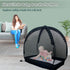 Crib Tent, Pop Up Safet Crib Net to Keep Baby from Climbing Out, Breathable & Skin-Friendly Mesh Crib Cover, Strong