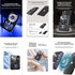 Kastar 2 in 1 Handheld Video Game Console Built-in 500 Classic Mini Games with 5000mAh Battery Pack