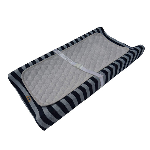 3 Count(Gray 13 27) BlueSnail Quilted Thicker Waterproof Changing Pad Liners x