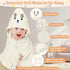 Sublaga 4 Set, 32x32 3 Set Pcs Baby Towels in Hooded Bath Towel and Pcs Baby Washcloths for Newborns, Toddlers