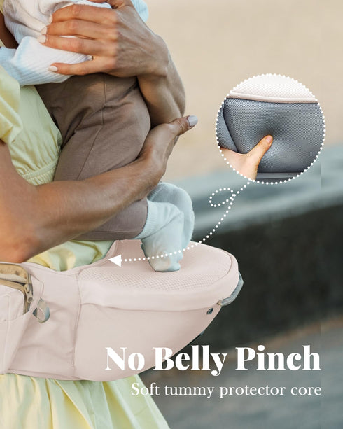 6-in-1 7-50lbs MOMTORY Baby Carrier Newborn to Toddler, Baby Carrier Plus Size Friendly, Comfy and Supportive