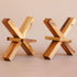 X Cross Disentanglement Puzzle - Wooden Brain Teasers for Adults, Logic Games Gift Puzzle and Mind Teasers