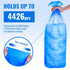 8 Pack Compatible with Diaper Genie Pails Diaper Pail Refills | Lemon Scent Continuous Liner Rolls for Baby |