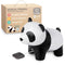 Little Big Friends Musical Friends - Pull String Cord Musical Toy for Baby, Easy to Clean, Luca The Panda