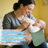 NUEUAP 20X10 Inches,Easy 10-piece Set) Muslin Burp Cloths, Soft, Breathable, Skin-Friendly and Non-irritating.Baby