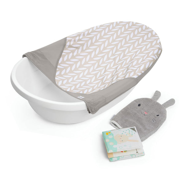 Ingenuity Sylvi Full Comfort 3-in-1 Grow with Me Baby Tub, Newborn to