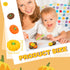 Chuangdi 150 Pcs Mini Pumpkin Erasers Bulk, 3D Rubber Novelty Party Pencil, Halloween Autumn Thanksgiving Party Favor