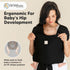 KeaBabies Baby Wrap Carrier Ring Sling - Easy to Wear, Adjustable D-Lite Baby Carrier Newborn to Toddler, Infant