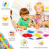 17500+ 3 28 600 352 40 INSCRAFT Rubber Loom Bands with Layer Blue Container, Colors, S-Clips, Beads, Cartoon Pendant