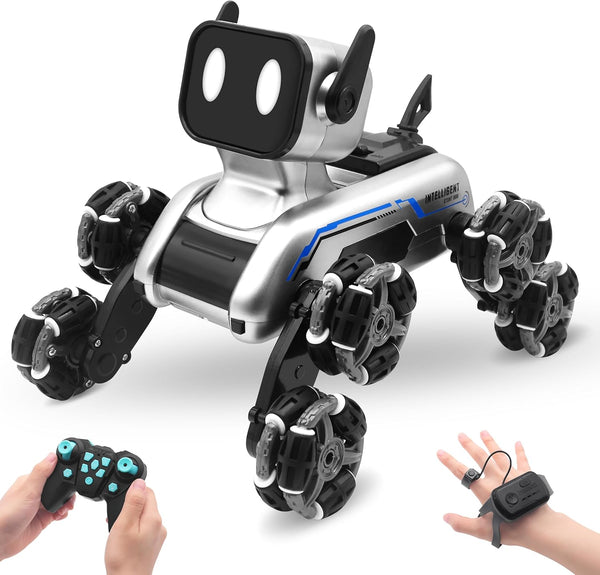 8WD Gesture Sensing Stunt RC Cars, Toys Gifts for Kids 6-12 Year Old Boys Girls, 2.4Ghz Remote Control Cars with Cool