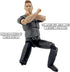 Deluxe Articulated Dark Gray Referee Figure for Wrestling Collectors