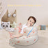 Inflatable Baby Chair with Built-in Air Pump | Sit me Up Floor Seat for Baby 3 Months & Up, Bunny Blow Up Seat