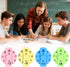 9 Pcs Math Fidget Spinners, Math Fidget Toy for Adults, Learn Multiplication and Division with The Math Spinners, Math