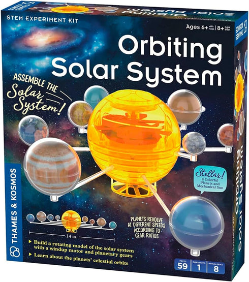 Thames & Kosmos Orbiting Solar System STEM Kit | Build a Rotating