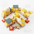 Set Le Toy Van Wooden Construction Vehicles
