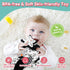 GKDOMS Baby Spiral Hanging Stroller and Car Seat Toys Black and White High Contrast Sensory Toy Newborn Plush Activity