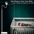 68.7 inch Baby Monitor Floor Stand Holder, Compatible with Babysense HD S2 / Max View Baby Cameras