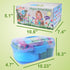 BIRANCO Flower Garden Building Set, 138 PCS Fun Stacking Toys for Toddlers Age 3-6, Educational STEM Gardening Gift