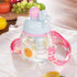 27oz Toddler Water Bottle, Tritan Sports Water Bottle with Straw, Plastic Water Bottle with Soft Strap, Kids Water