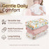Set, 3 Pack 47"x47" Set Muslin Swaddle Blankets Baby Blanket Breathable Swaddles for Newborns, Soft Baby Swaddle