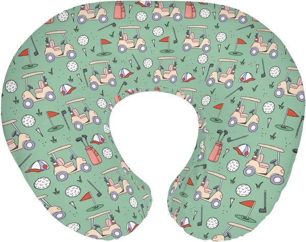 Golf Baby Nursing Pillow Covers for Boy Girl Sports Golfing Nursery Feeding